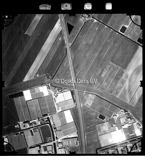 Luchtfoto Berkel en Rodenrijs uit de collectie Stichting Bodemsanering NS (SBNS)