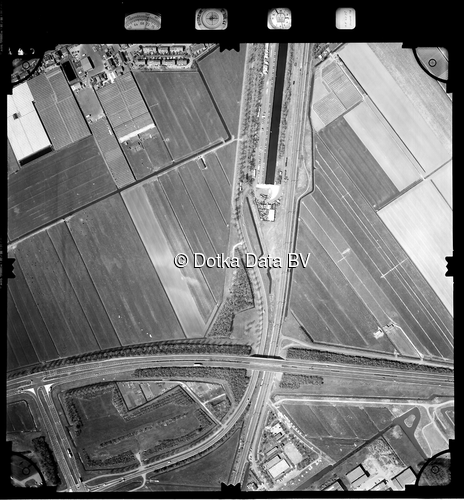 Luchtfoto Rotterdam uit de collectie Stichting Bodemsanering NS (SBNS)