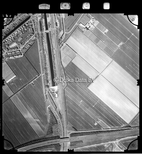 Luchtfoto Rotterdam uit de collectie Stichting Bodemsanering NS (SBNS)