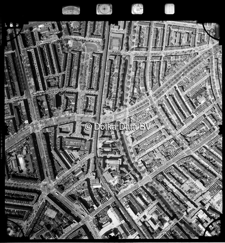 Luchtfoto Rotterdam uit de collectie Stichting Bodemsanering NS (SBNS)