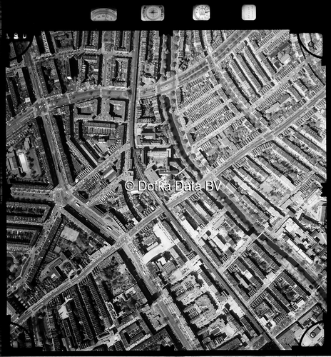 Luchtfoto Rotterdam uit de collectie Stichting Bodemsanering NS (SBNS)