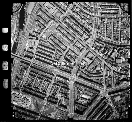Luchtfoto Rotterdam uit de collectie Stichting Bodemsanering NS (SBNS)