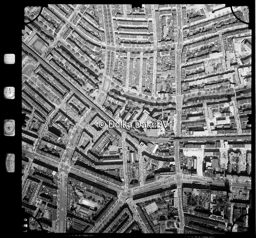 Luchtfoto Rotterdam uit de collectie Stichting Bodemsanering NS (SBNS)