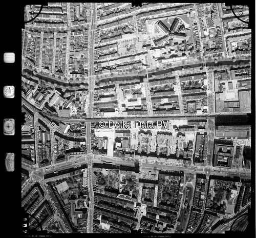 Luchtfoto Rotterdam uit de collectie Stichting Bodemsanering NS (SBNS)